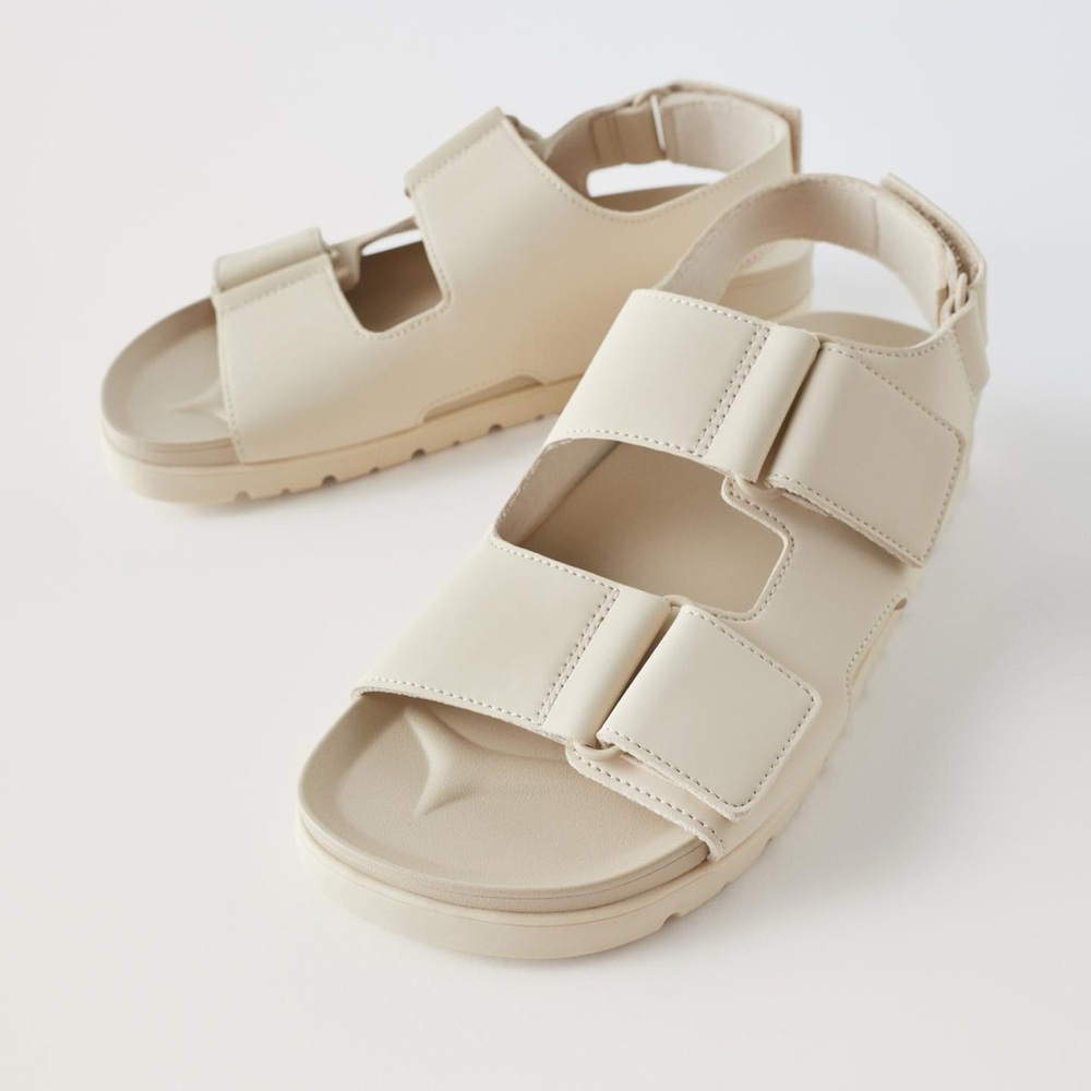 Zara Kids Cream Sandals